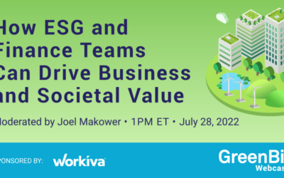 How ESG and Finance Teams Can Drive Business and Societal Value