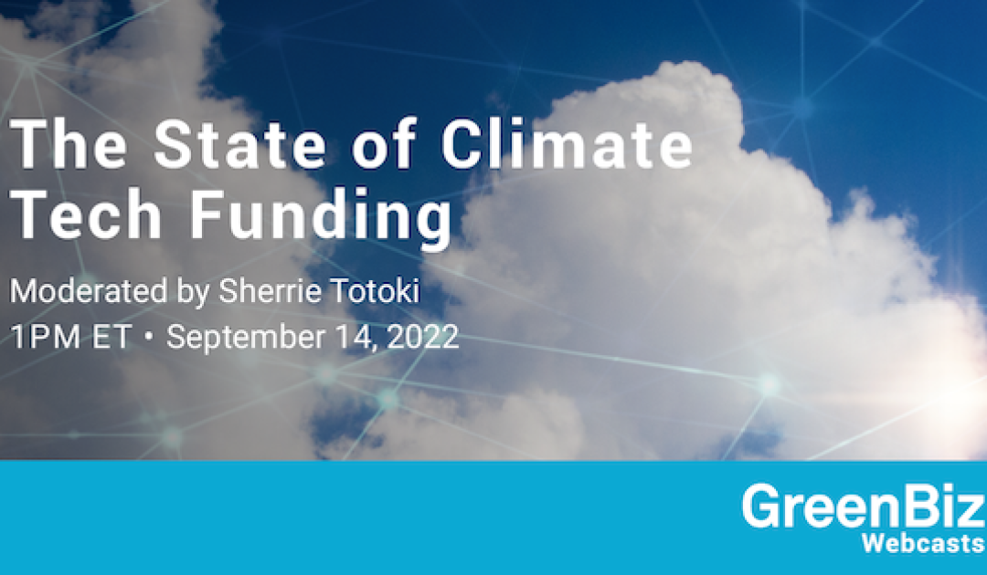 The State of Climate Tech Funding