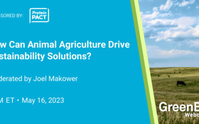 How Can Animal Agriculture Drive Sustainability Solutions?